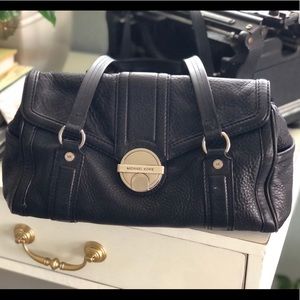 Michael Kors Soft Black Leather Handbag